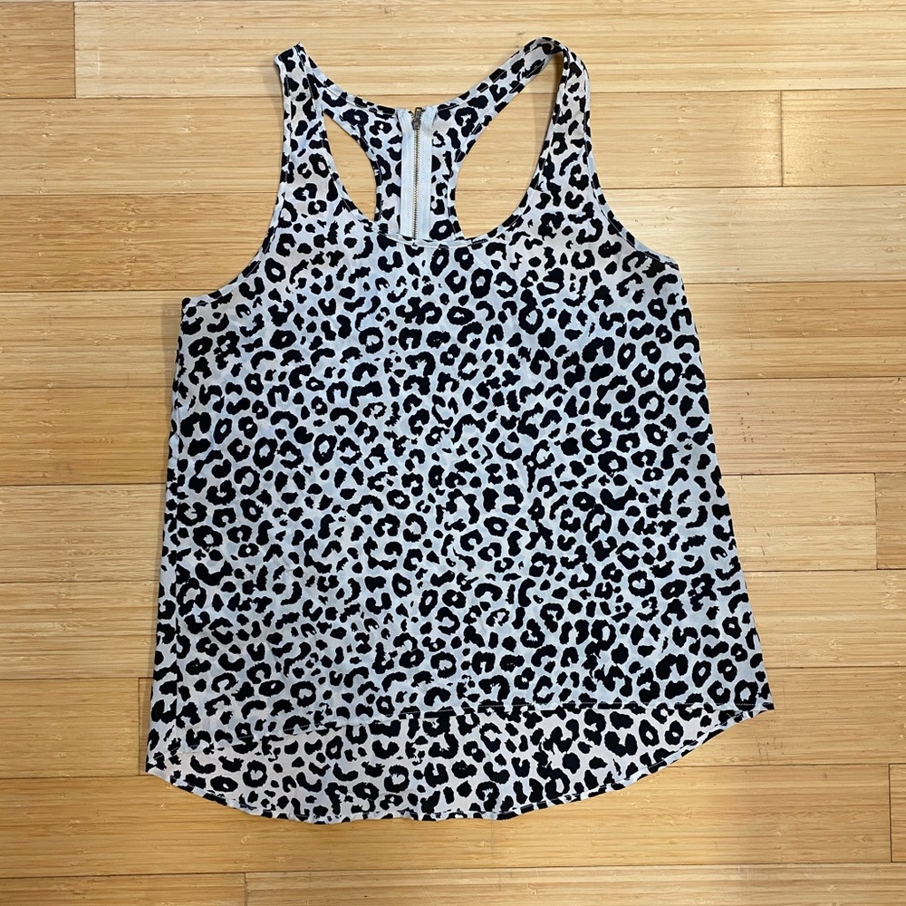 Racerback Cheetah Blouse
